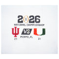 2026 Championship Game IU vs Miami