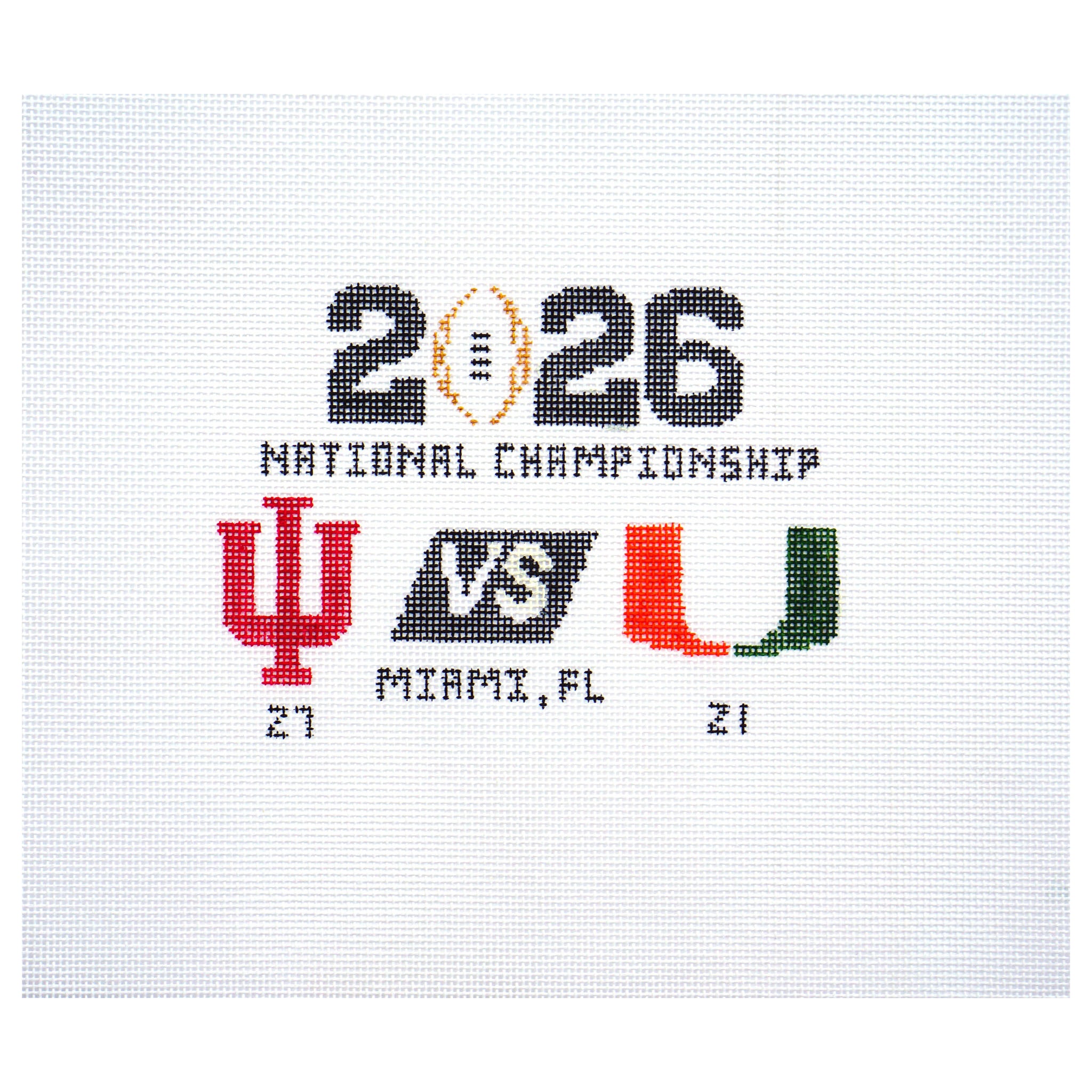 2026 Championship Game IU vs Miami