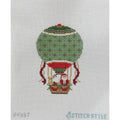 Christmas Hot Air Balloon with Santa