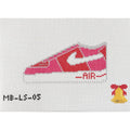 Pink and Red Air Sneaker
