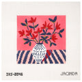 Red Flower Blue Vase