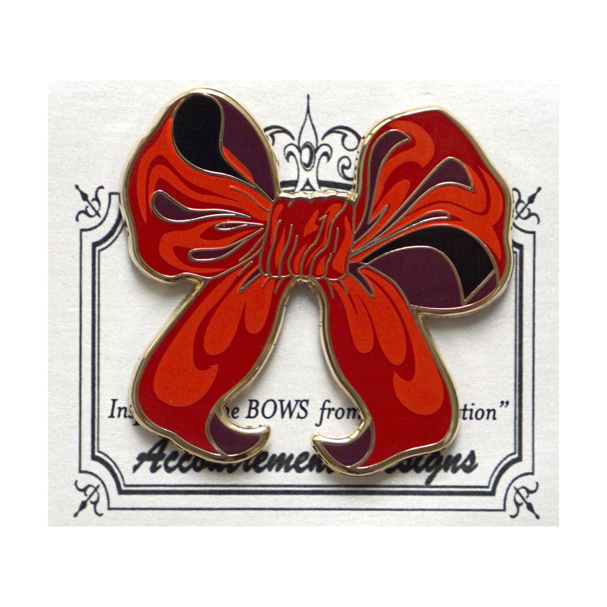 Large Red Bow Needleminder