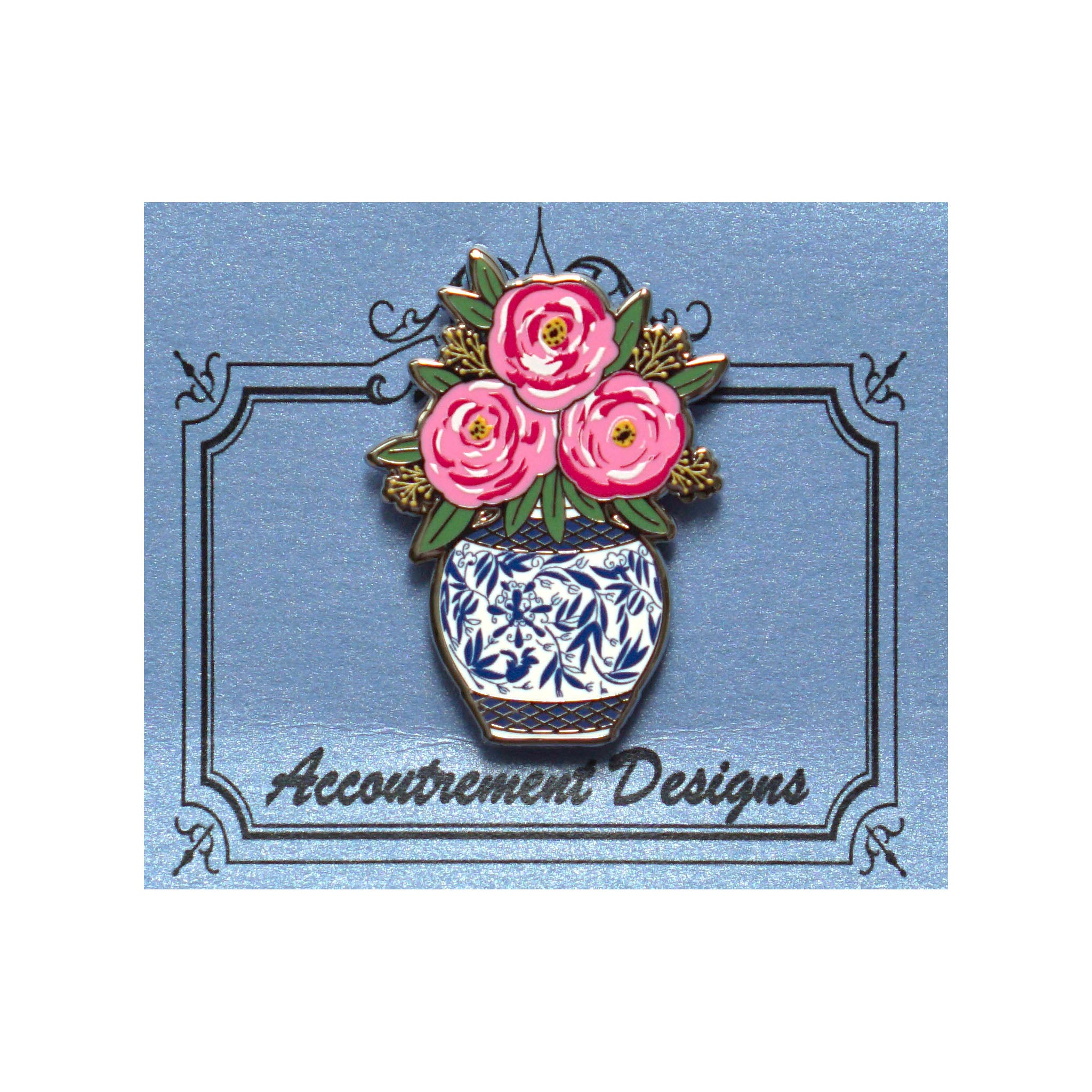 Pink Roses Needleminder