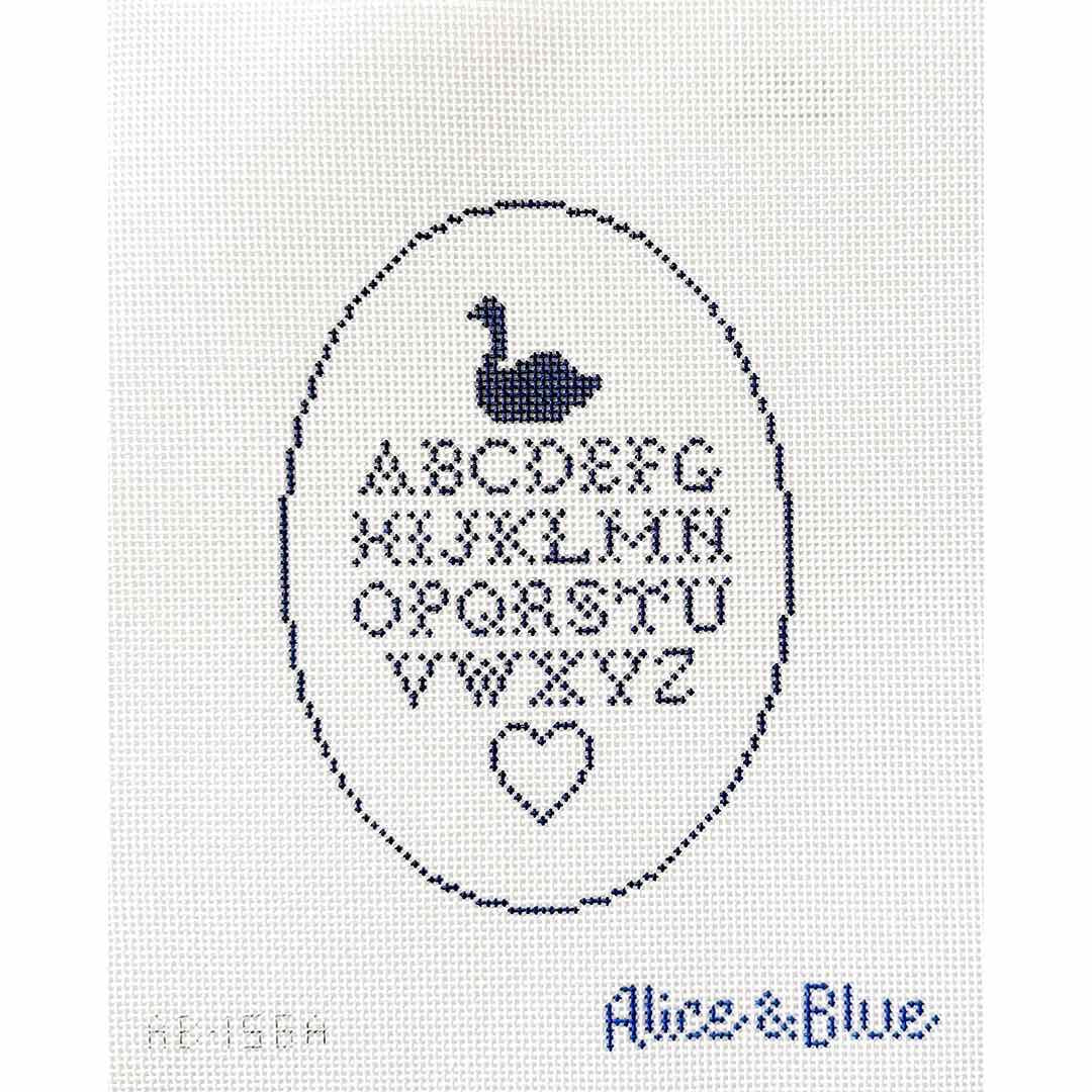 Mini Alphabet - Blue