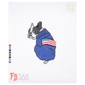 French Bull Dog with sweater