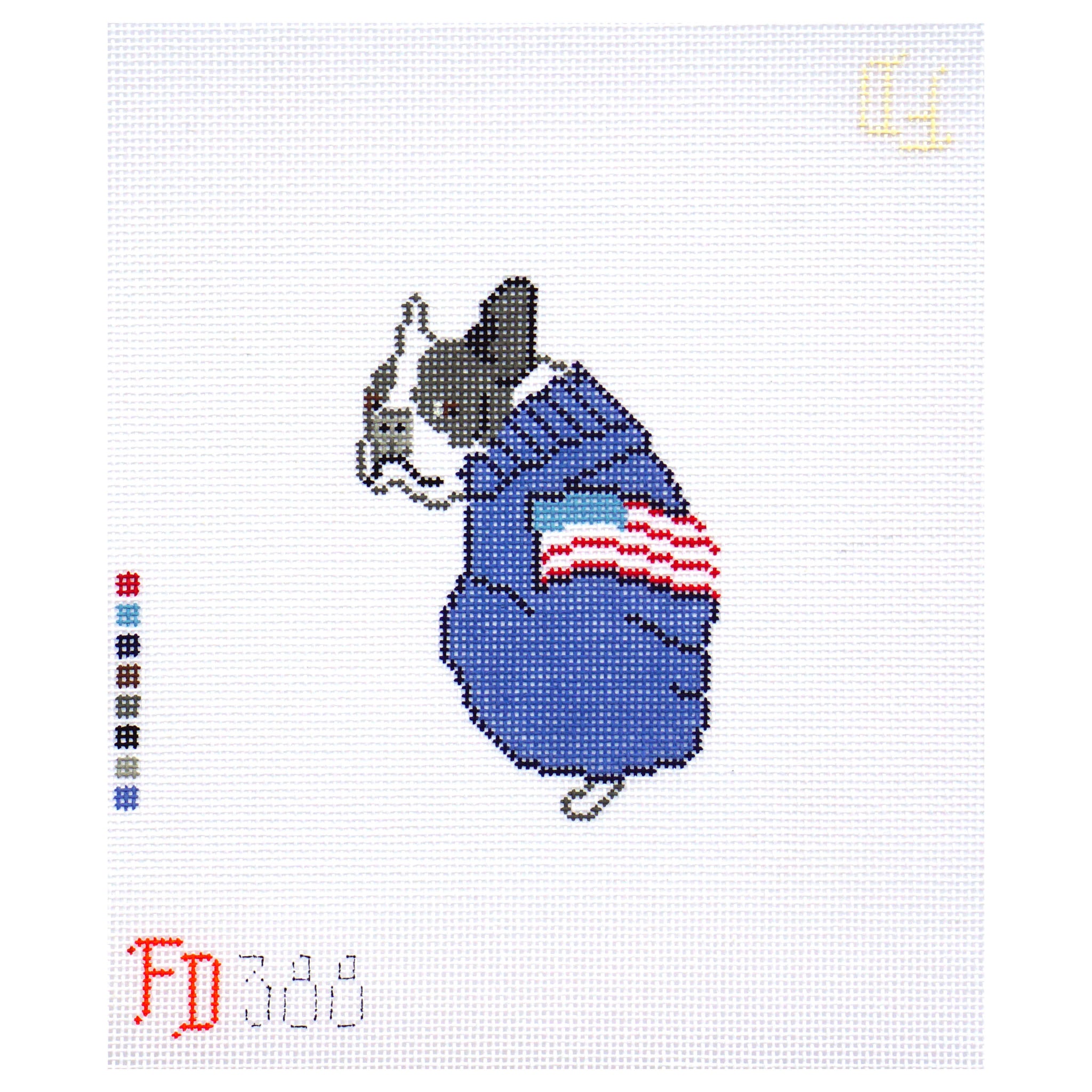 French Bull Dog with sweater