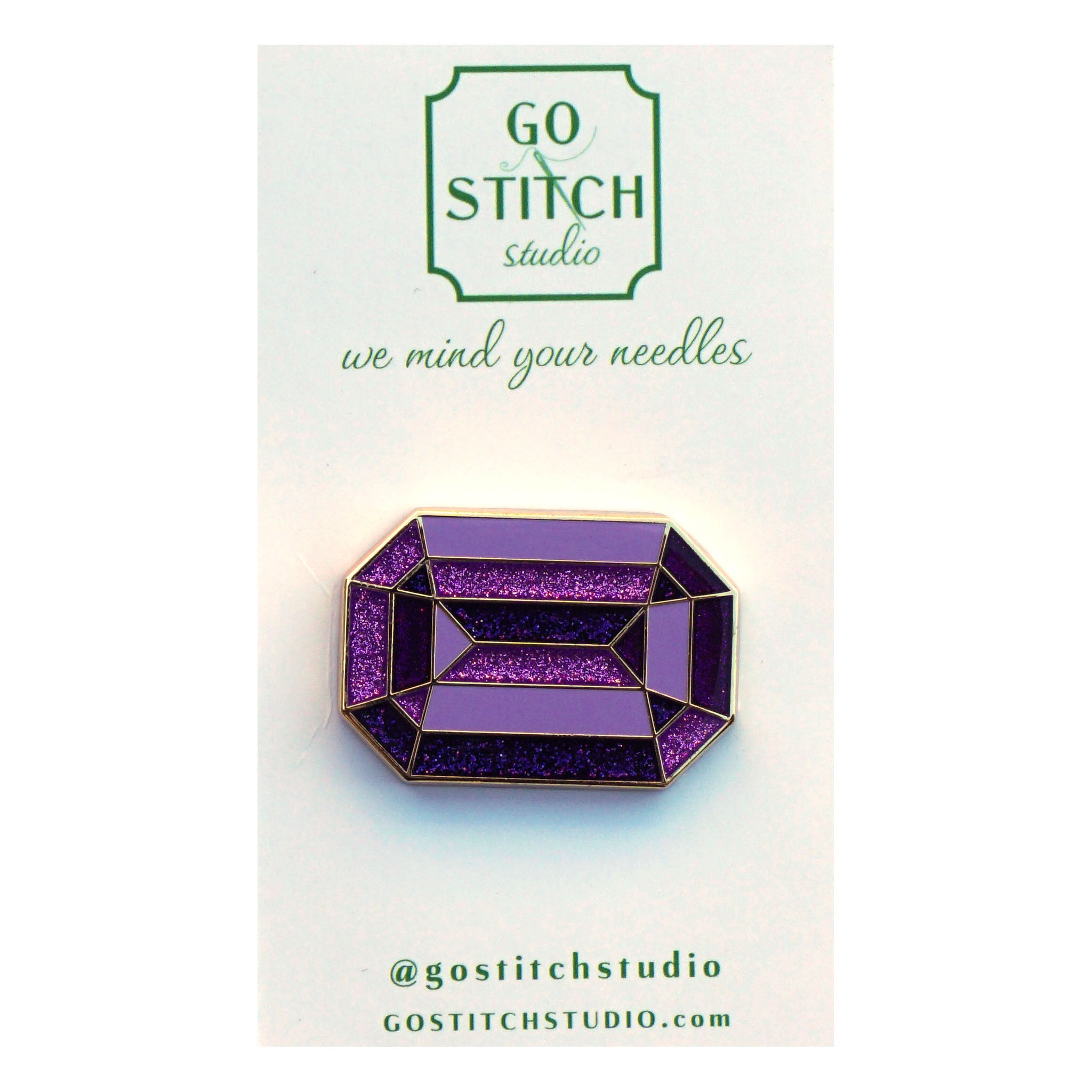 Amethyst "The Duchess" Needle Minder