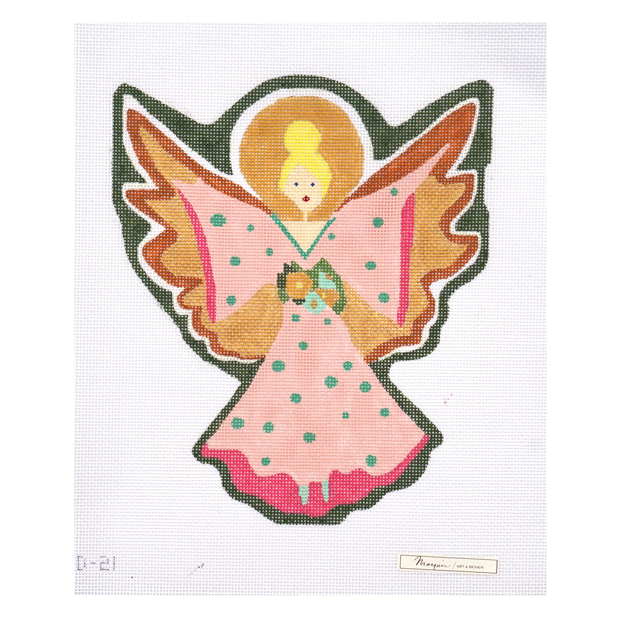 Pink Polka Angel