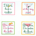 Martini Coasters