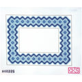 Ric Rac Picture Frame - Blue 4x6"
