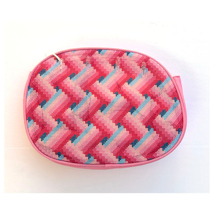 Pink Woven Ribbon Bermuda Bag Cover