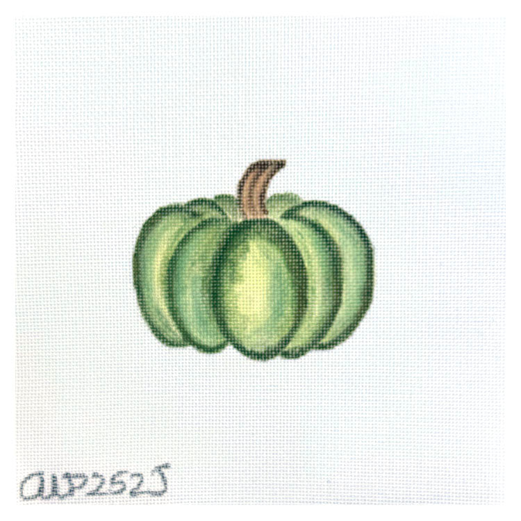 Small Green Pumpkin with Stitch Guide