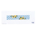 Gingham Lemon Key Fob