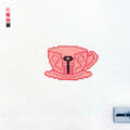 Mad Hatter Tea Cup Mini Pink