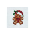 Mini Gingerbread with Santa Hat