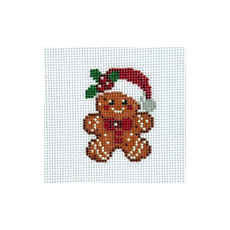 Mini Gingerbread with Santa Hat