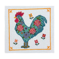 Floral Rooster