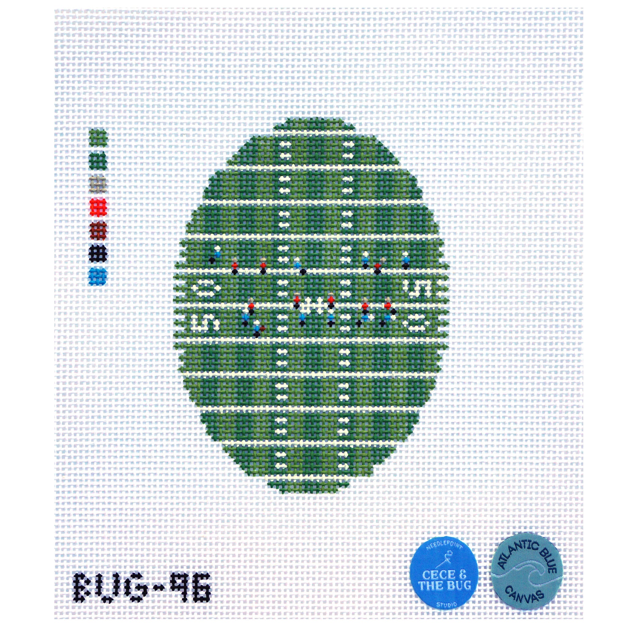 Football from Above Oval