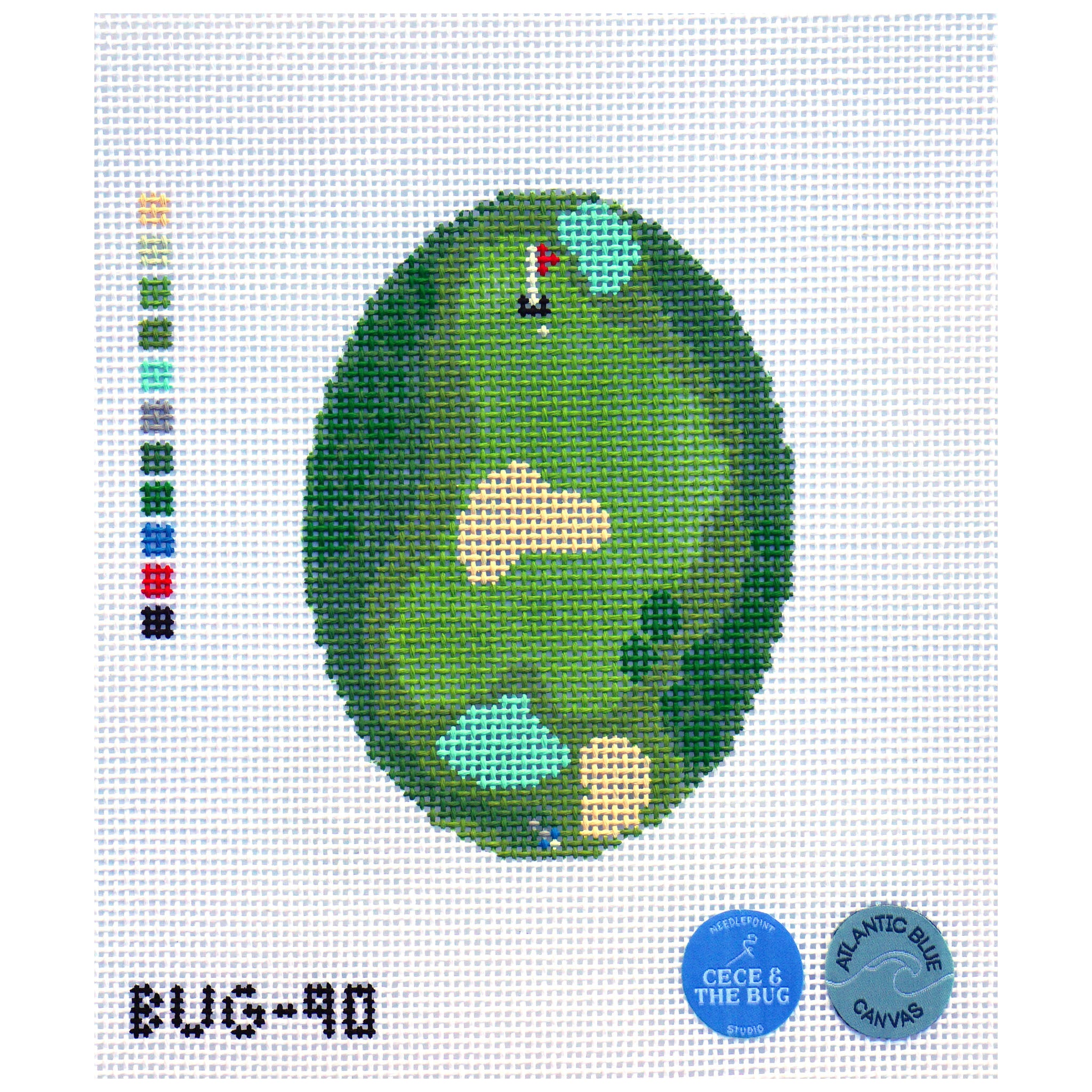 Golf from Above Oval