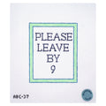 Please Leave by 9