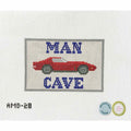 Man Cave - Red Corvette
