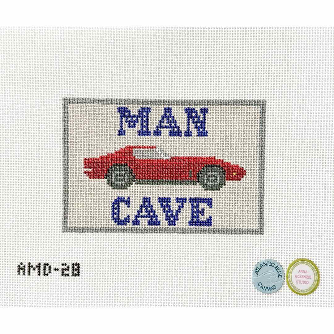 Man Cave - Red Corvette