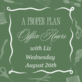 A Proper Plan - August 26th