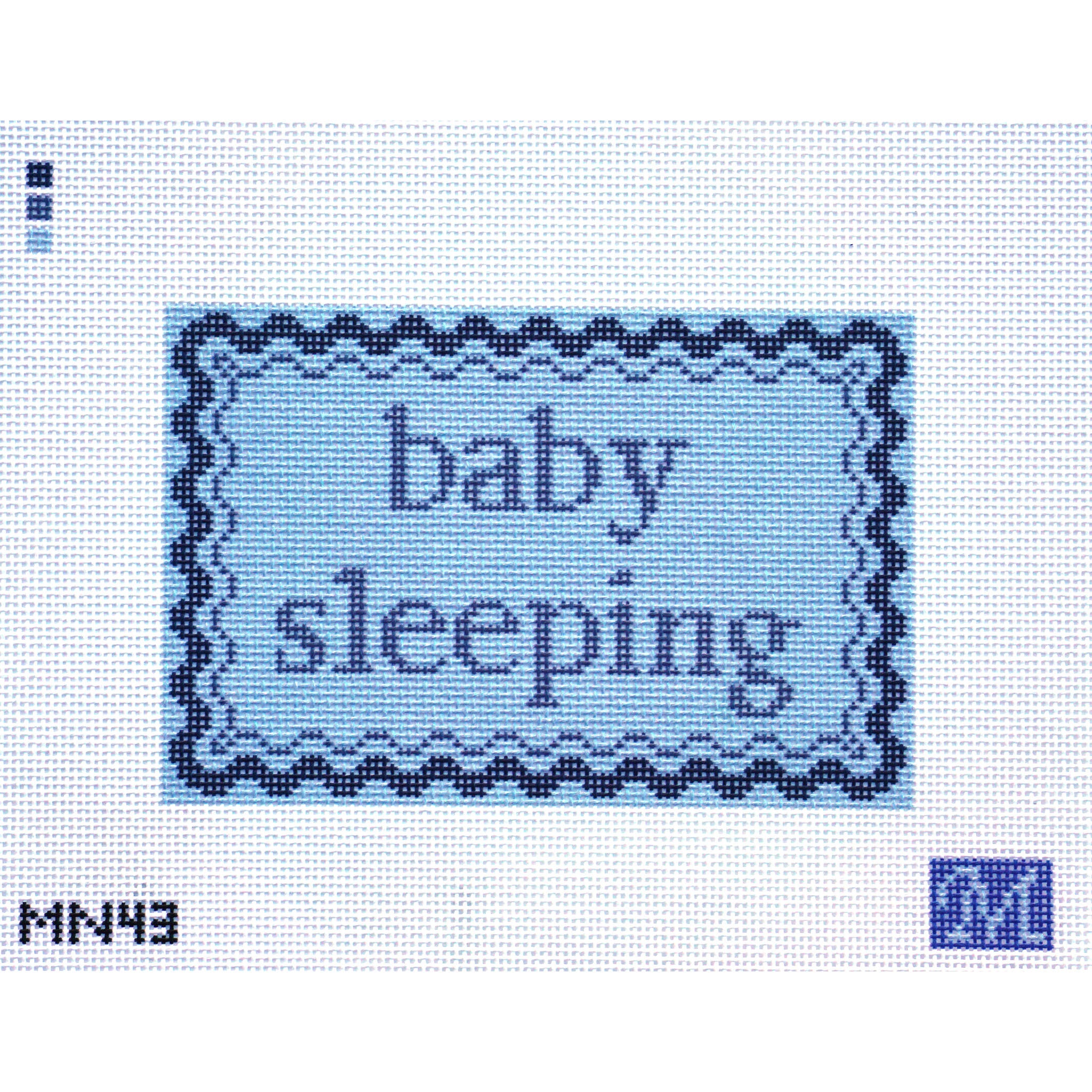 Baby Sleeping - Blue