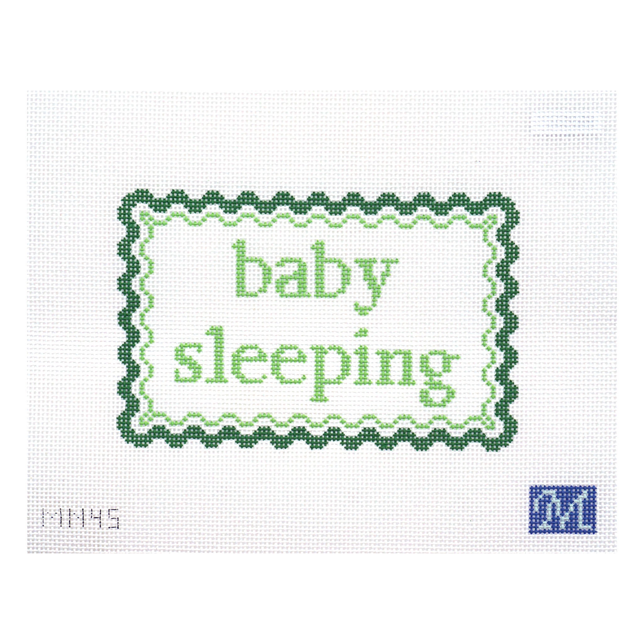 Baby Sleeping - Green