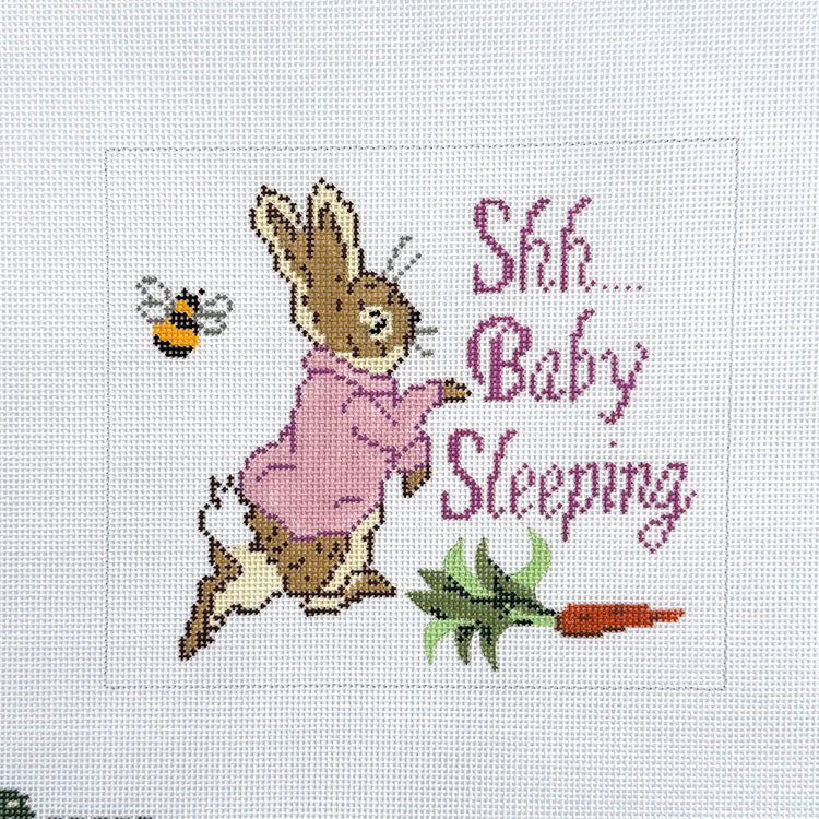 Baby Sleeping Peter Rabbit Purple