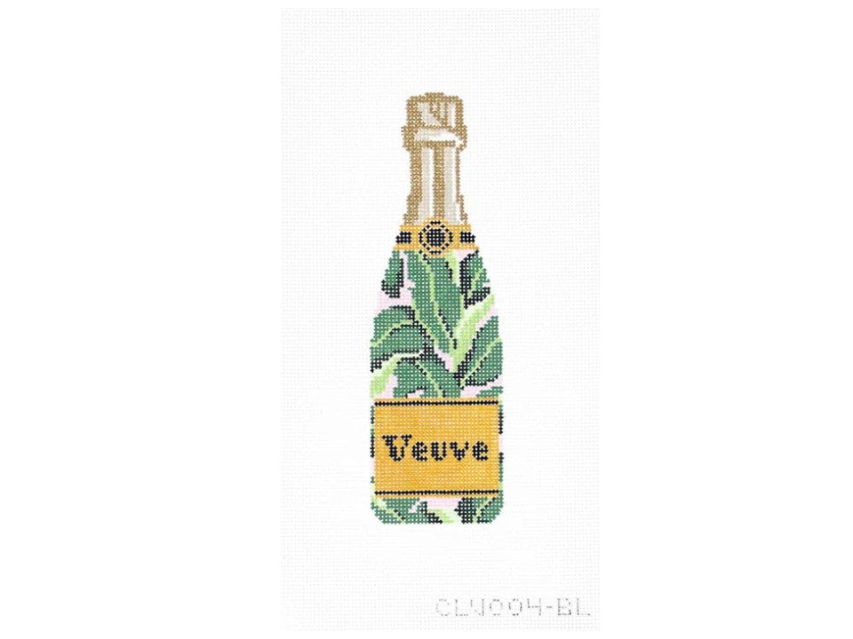 Banana Leaf Champagne Bottle