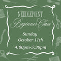 October 11th Evening Beginner Needlepoint Class