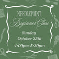 October 25th Evening Beginner Needlepoint Class