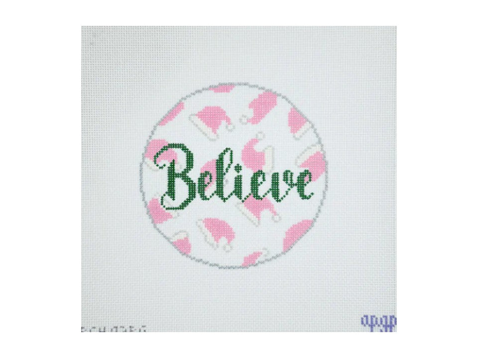 Believe Santa Hats Pink