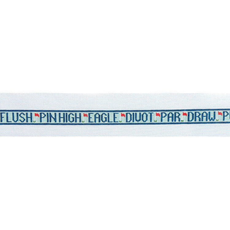 Golf Terms Belt for the Optimist - Blue