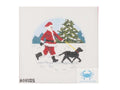 Santa Dog Walker - Black Lab
