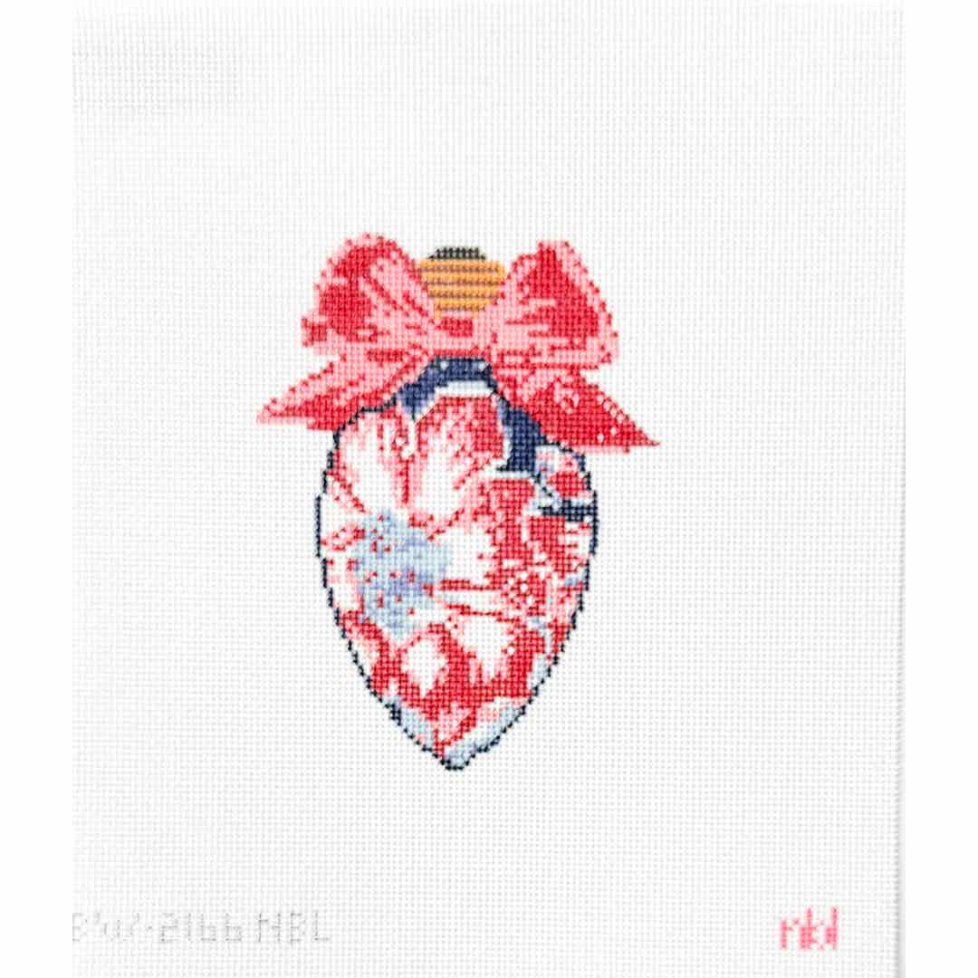 Bow Bulb Pink Floral