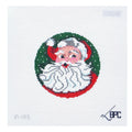 Classic Santa - 4" Round