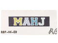 MAHJ Fob - Blue