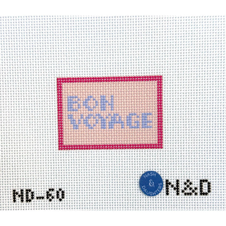 Bon Voyage Luggage Tag Insert