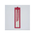 Leather Bookmark Insert - Pink