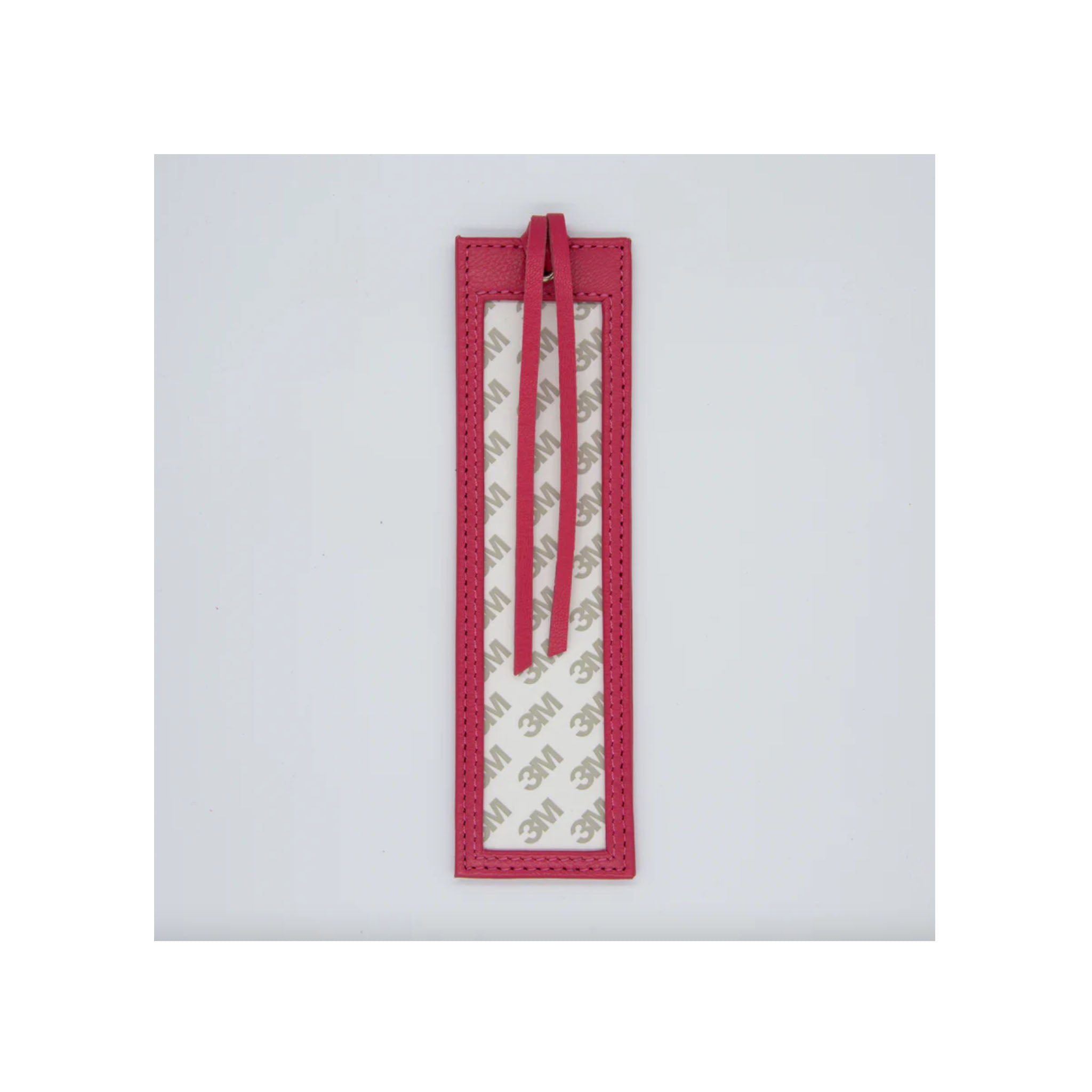 Leather Bookmark Insert - Pink
