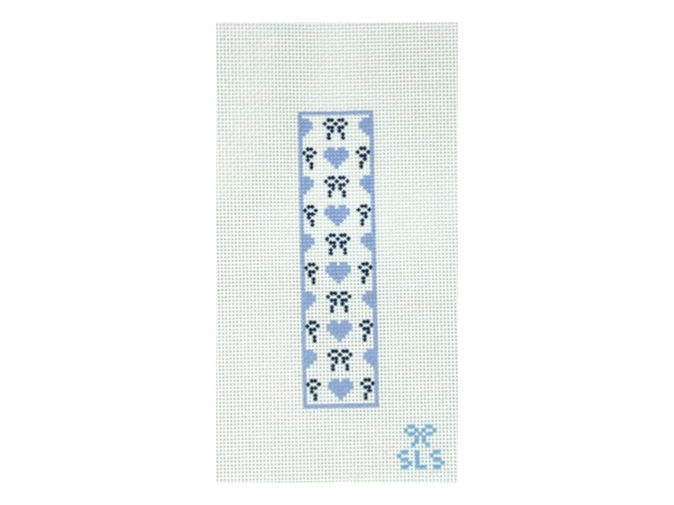 Bows, Hearts and Blues Key Fob