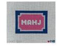 Bracket Frame Mahjong Insert (Navy Pink Lilac)
