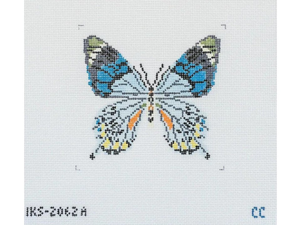 Butterfly Ornament - Blue Grey