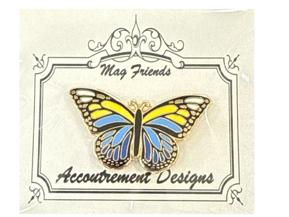 Blue Butterfly Needle Minder