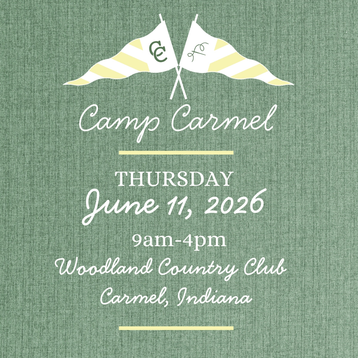 Camp Carmel - A One Day Needlepoint Event