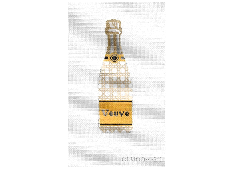 Rattan Cane Champagne Bottle