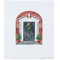 Black Christmas Door