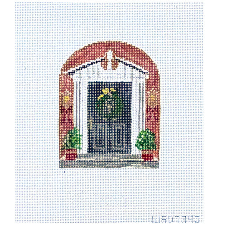 Black Christmas Door